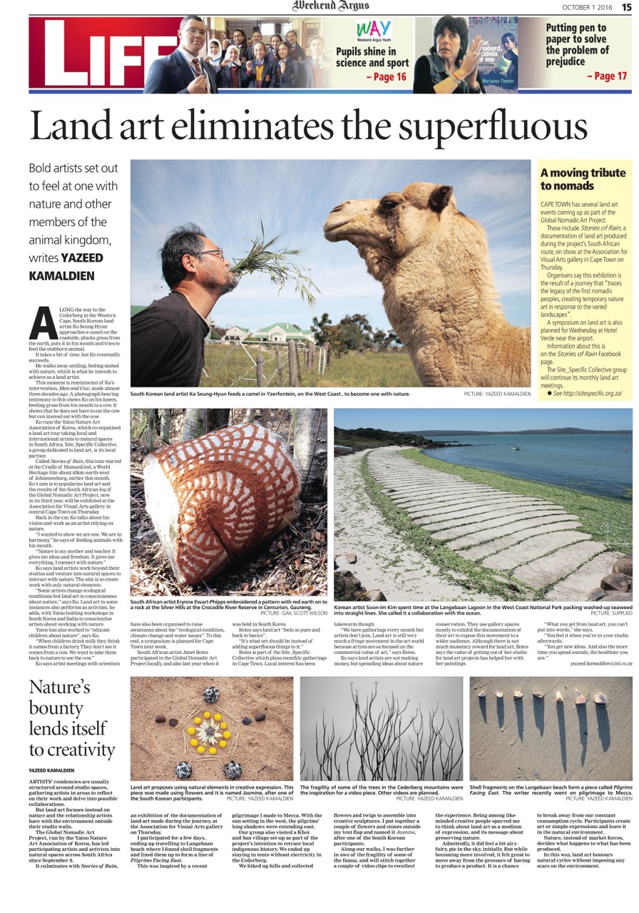 20161001 남아공 Weekend Argus P15 Land Art Oct 1 2016.jpeg